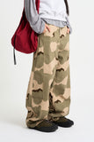 Camo balloon cotton pants