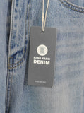 Moz Diagonal Light Blue Denim