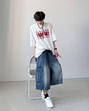 Mag Bermuda Cargo Denim