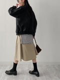 Verdi Flap Overfit Leather Blouson