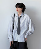 Deo Stripe Crop Shirt