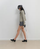 Tassel Collar Knit Cardigan