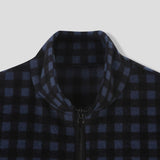 Dock Checked Fleece Zip Up