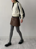 Mir Alpaca Round Cardigan