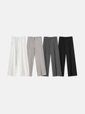 Round Wide Trousers