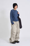 Dyeing washed panel pants