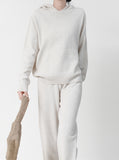 [Premium] Whole Garment Lay Hood & Jogger Pants Set Up Hood