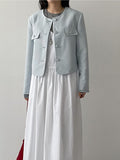 Seasoning Tweed Short Jacket