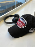 Signature Vintage Retro Embroidered Ball Cap