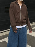 MM Warmer Knit Zip-up