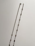 Oval Silver Chain Belt