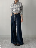 437 High Waist Wide Denim Pants