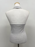Striped Halterneck Sleeveless