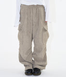 Baden corduroy pintuck pants