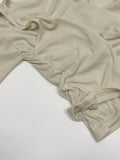 Deman Shirring Layered Long Sleeve T-shirt
