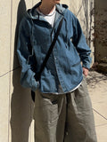 Stone Hood Denim Shirt