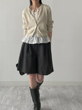 Lace Frill Short Sleeve T-Shirt