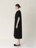Ribbon Button Long One Piece