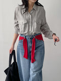 Marche Pocket Loose Fit Blouse