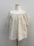 Nylon Two-Way Flare Blouse