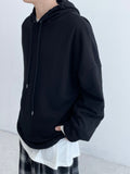 Sweat Boxy String Hoodie