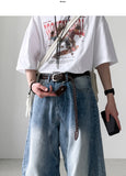 Covering Leather Belt