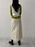 Olsen Cotton H-Line Long Skirt