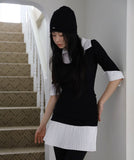 Timmy pleated collar one piece
