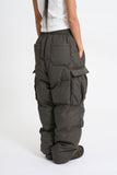 Heavy padding cargo pants