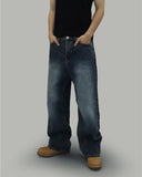 Igu Vintage Washed Denim Jeans