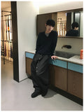 Koani Curve Snap Denim Pants