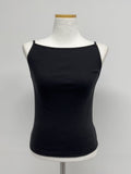 Minimal Square Ribbed Sleeveless