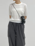 [summer] Planning cargo banding wide pants