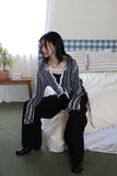 Check open pocket pants