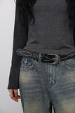 Back Pocket Washing Denim