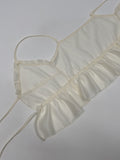 Frilled See-through Layered Bustier