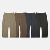 Beams Dart Curved Pants