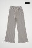 Eronis striped banding pants