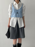 Lambswool Knit Bustier