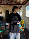 Metallic Logo Box Half Tee