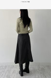 Giel Wool Pleated Skirt