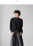 Weaver Half-Neck Knit T-Shirt