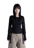 STRAP SIDE SHOULDER TOP