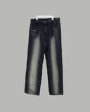 Ruko Washing Wide Denim Pants