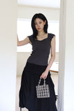 Cotton Frill Wing T-Shirt