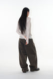 Choco balloon boyfit pants