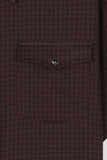Beam Western Check Cropped Shirt
