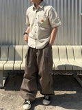 Oxford Balloon Cargo Pants
