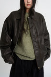 Romaine leather jacket