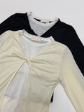 Love Twist Layered T-shirt